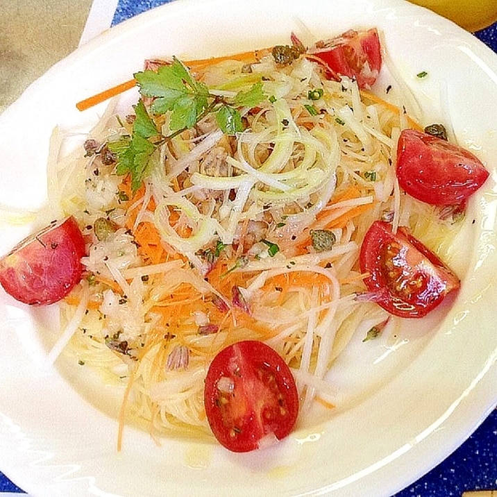 ダイエット★七夕冷製カッペリーニ 217Kcal